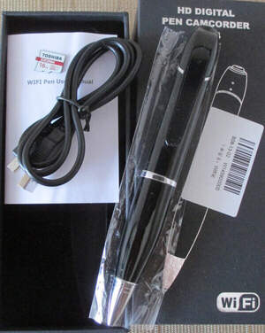 Шпионская ручка – HD WIFI камера для смартфонов и планшетов