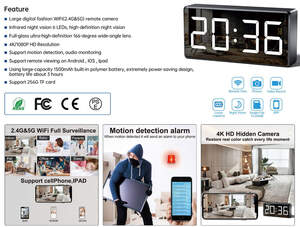 Умные часы со скрытой 4K WIFI камерой