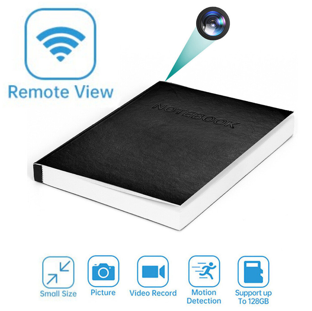 Блокнот - скрытая WIFI FHD мини камера Блокнот - скрытая WIFI FHD мини камера