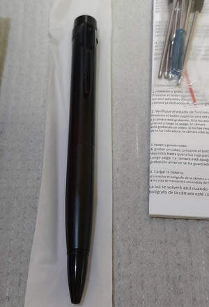 Ручка в металлическом корпусе - скрытая WIFI FHD микро камера